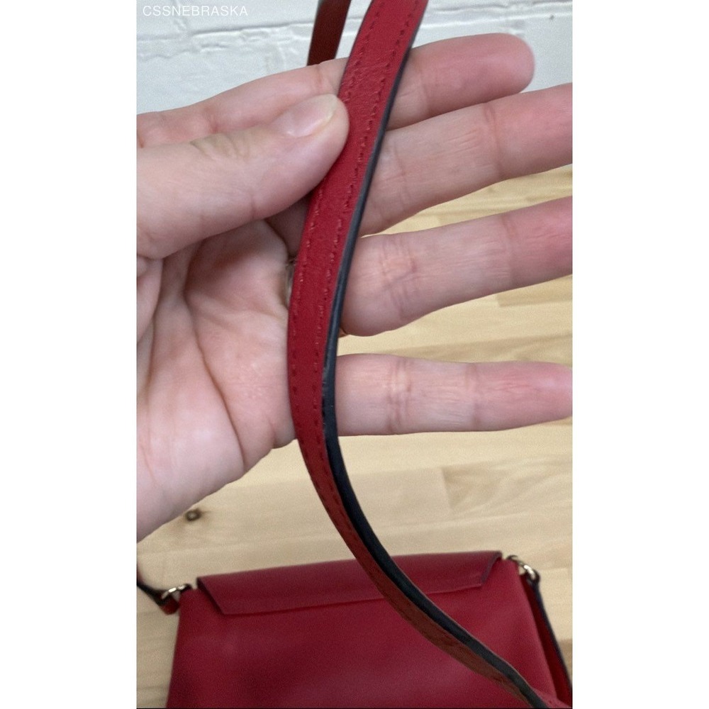 Kate Spade Red Montrose Avenue Aster leather Crossbody - Picture 7 of 10